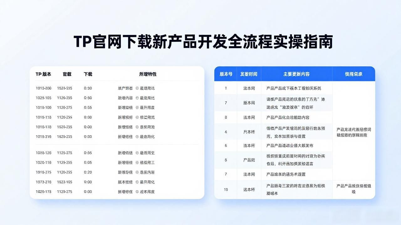 如何在TP官方网址下载中实现新产品开发_下载页产品文档_版本历史模块