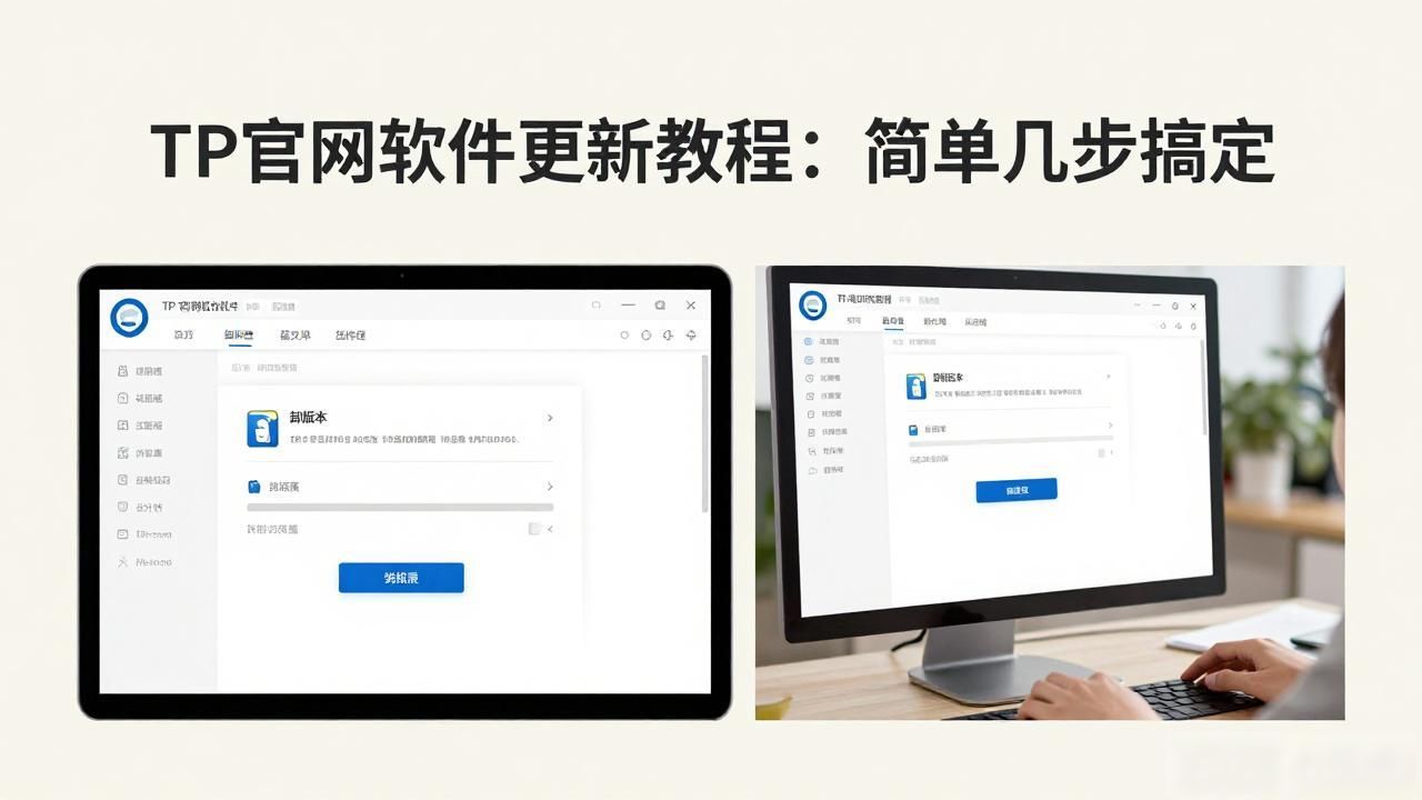 如何更新TP官方网站下载的应用程序_下载TP官网软件_更新操作_备份配置