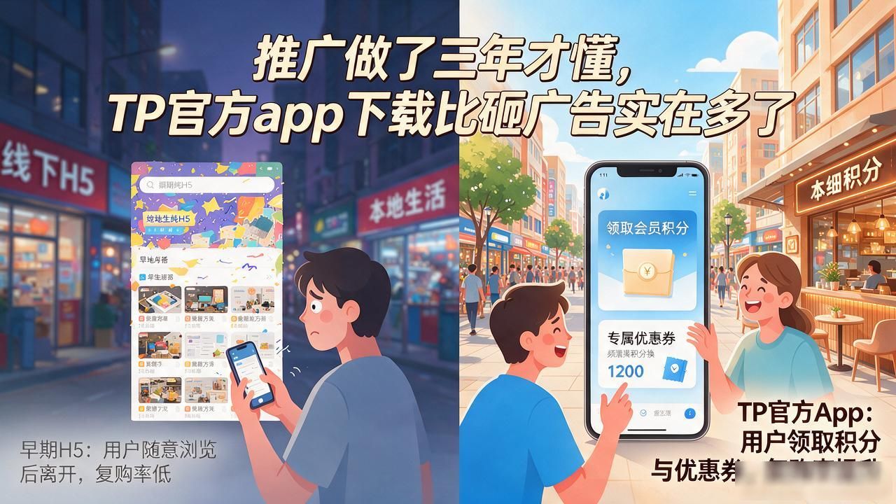 推广做了三年才懂，TP官方app下载比砸广告实在多了