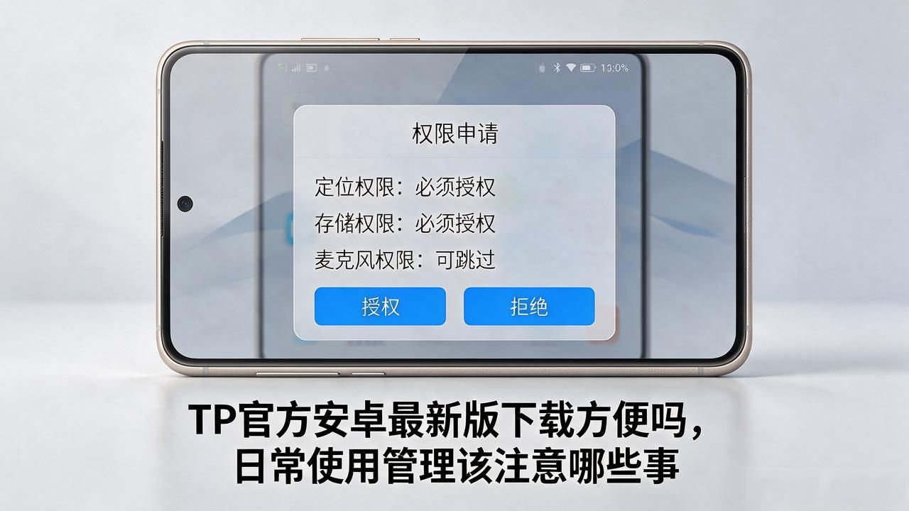 TP官方安卓最新版下载方便吗，日常使用管理该注意哪些事