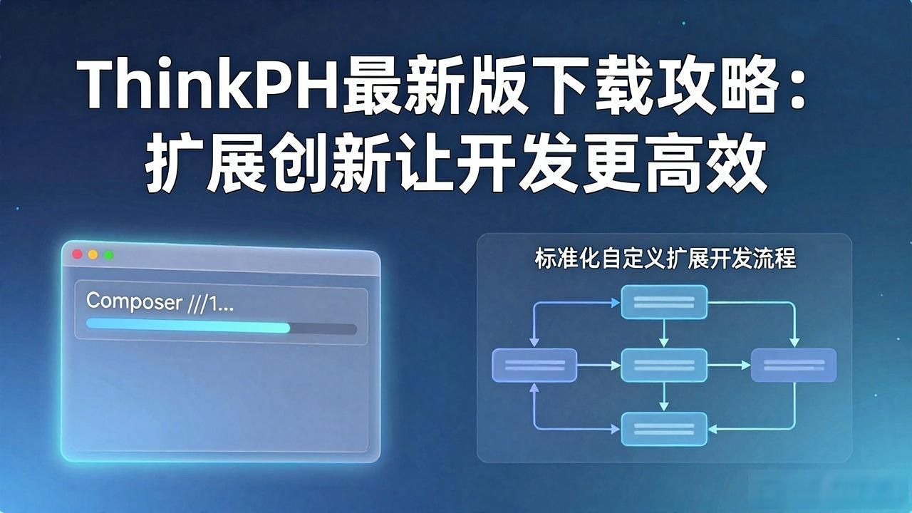 ThinkPHP最新版下载攻略：扩展创新让开发更高效