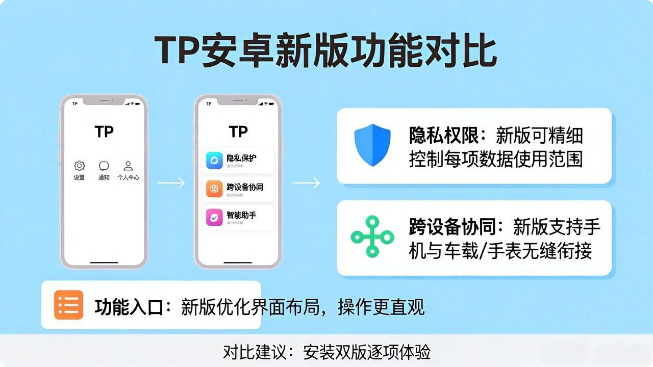 TP安卓最新版功能对比指南，一眼看懂迭代升级