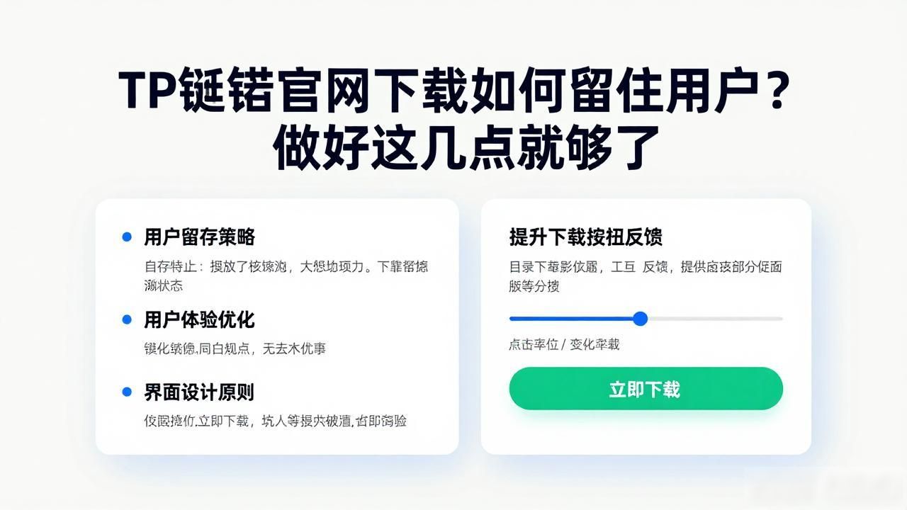 TP钱包官网下载如何留住用户？做好这几点就够了