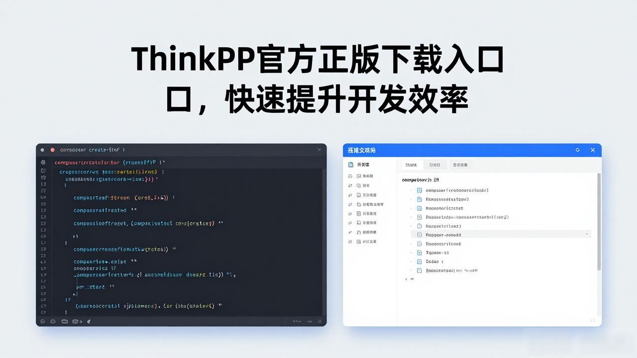 ThinkPHP官方正版下载入口，快速提升开发效率