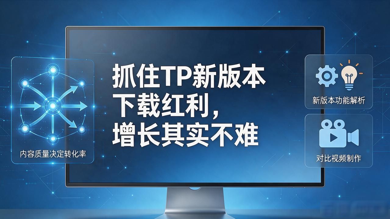 抓住TP新版本下载红利，增长其实不难