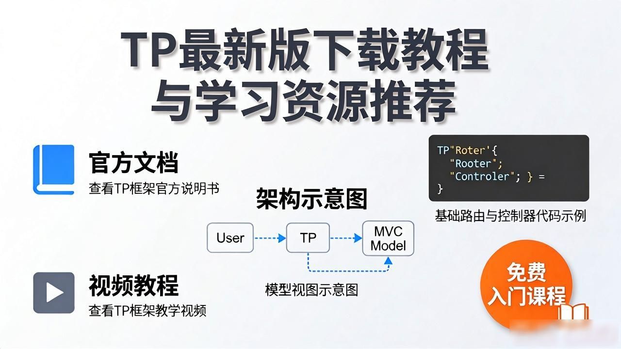 TP最新版下载教程与学习资源推荐