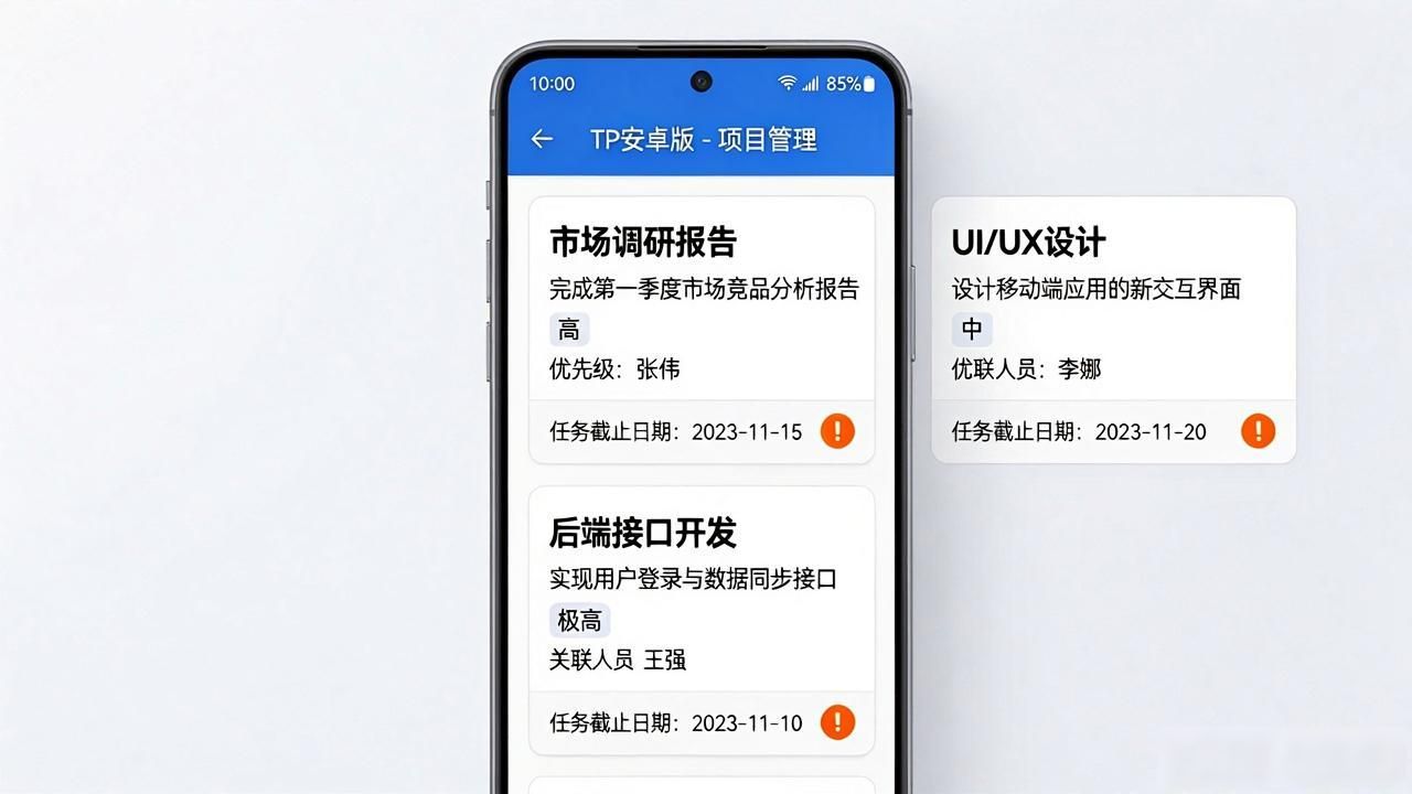 TP安卓版怎么用官方正版追踪项目