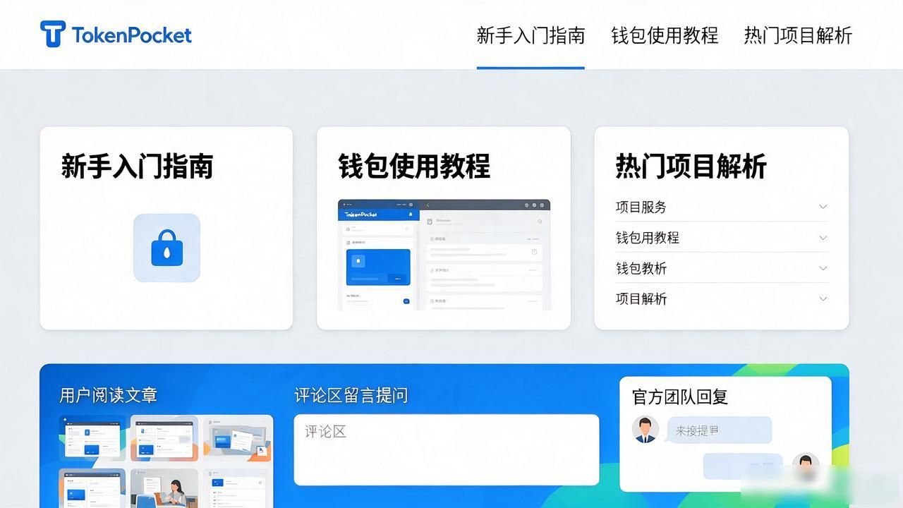 TokenPocket钱包下载后去哪找社区？官网互动平台全解析