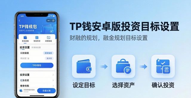 TP钱包安卓版：三步设好投资目标，让财务规划更清晰