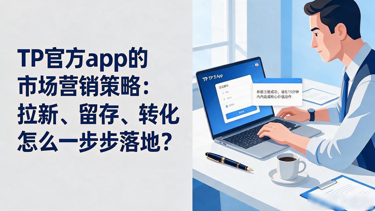 TP官方app的市场营销策略：拉新、留存、转化怎么一步步落地