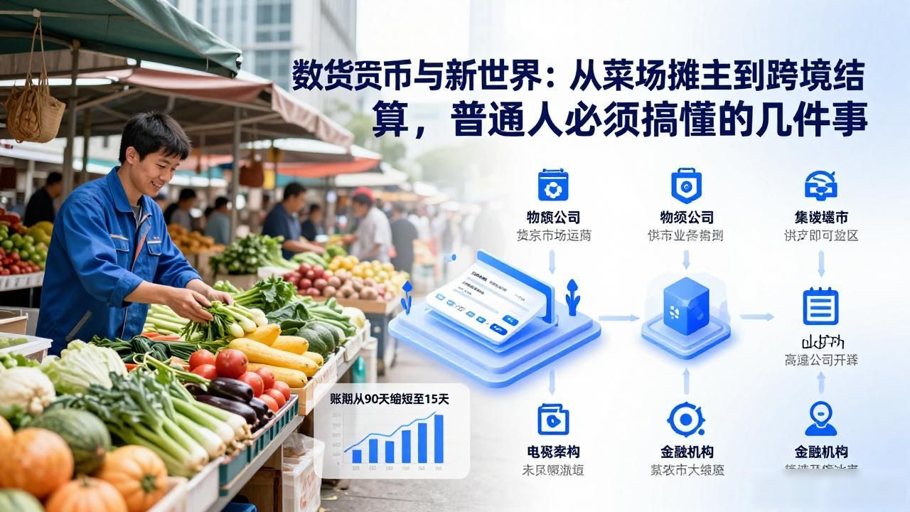 数字货币与新世界：从菜场摊主到跨境结算，普通人必须搞懂的几件事