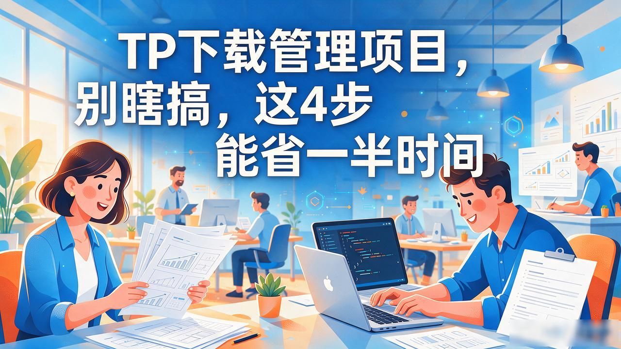 TP下载管理项目，别瞎搞，这4步能省一半时间