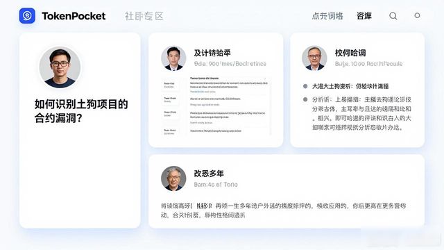 TokenPocket社区怎么用？跟高手学投资经验