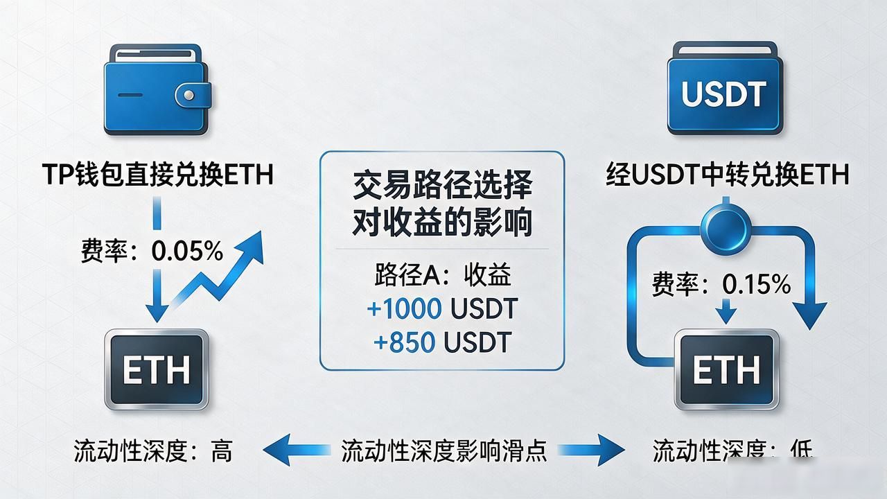 TP钱包兑换ETH，手续费与滑点怎么算