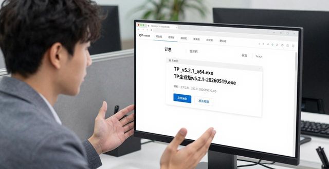 TP官网下载时 这样管理信息最省心