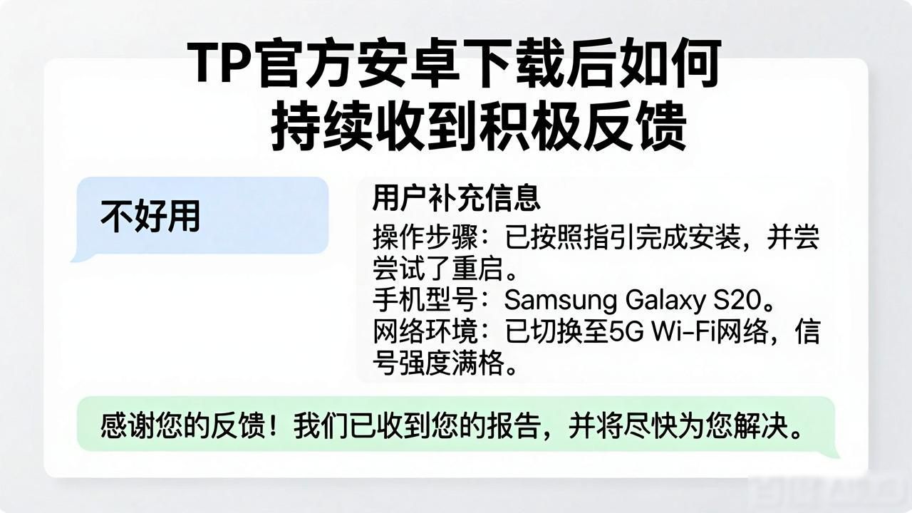 TP官方安卓下载后如何持续收到积极反馈