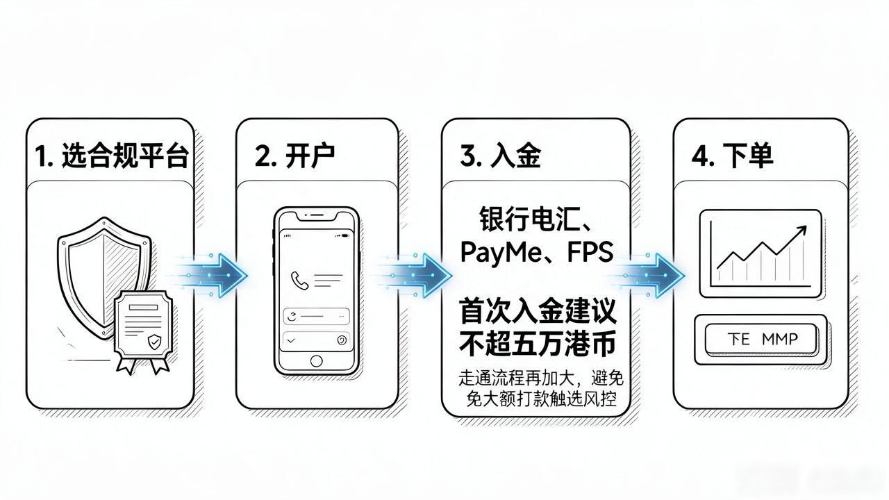 人在香港买数字货币怎么操作？选平台、开户、入金、下单全讲透