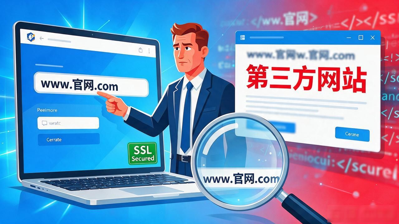 下载TP相关软件认准官网，别被第三方坑了