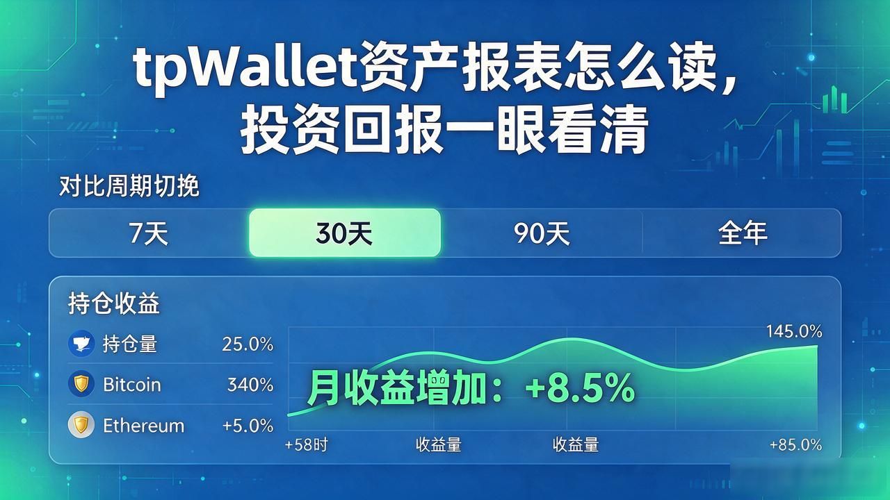 tpWallet资产报表怎么读，投资回报一眼看清