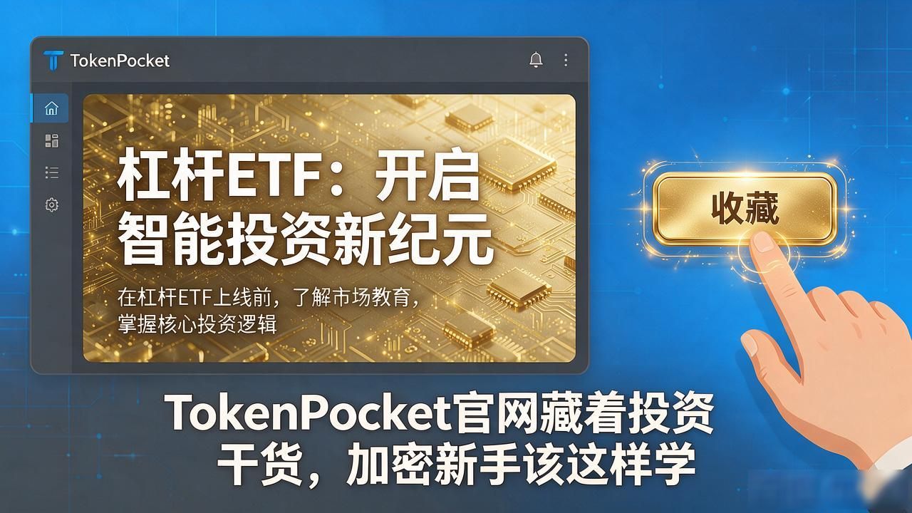 TokenPocket官网藏着投资干货，加密新手该这样学