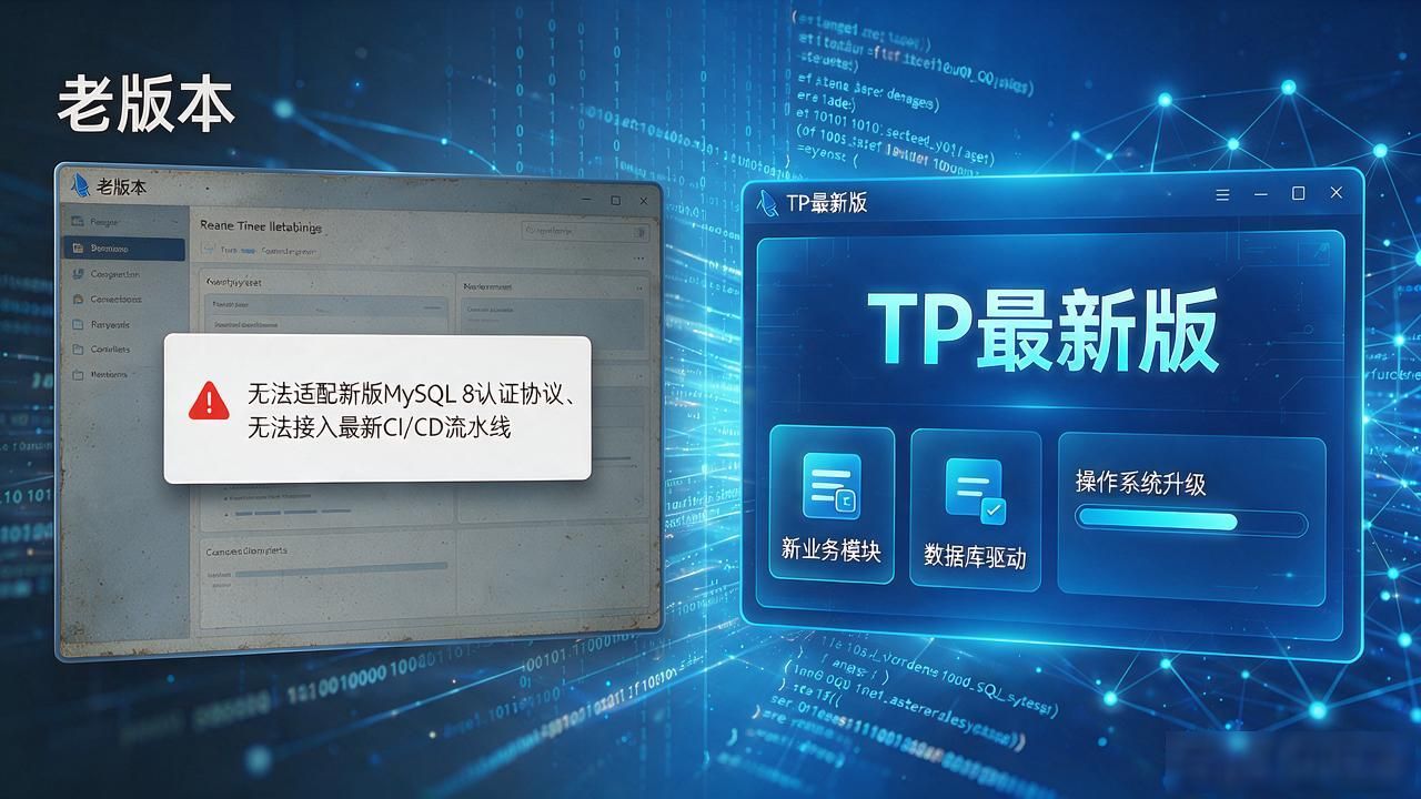 TP最新版下载为什么急着做？老版本不更新会出这些具体问题