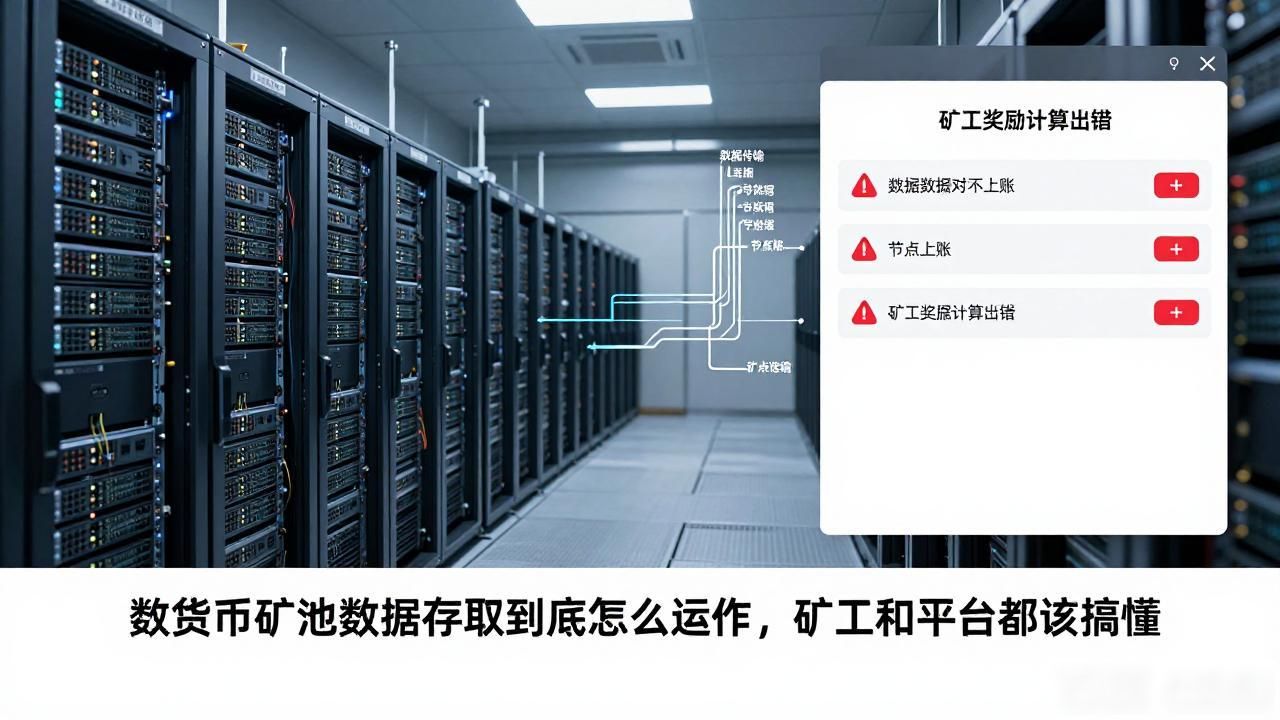 数字货币矿池数据存取到底怎么运作，矿工和平台都该搞懂