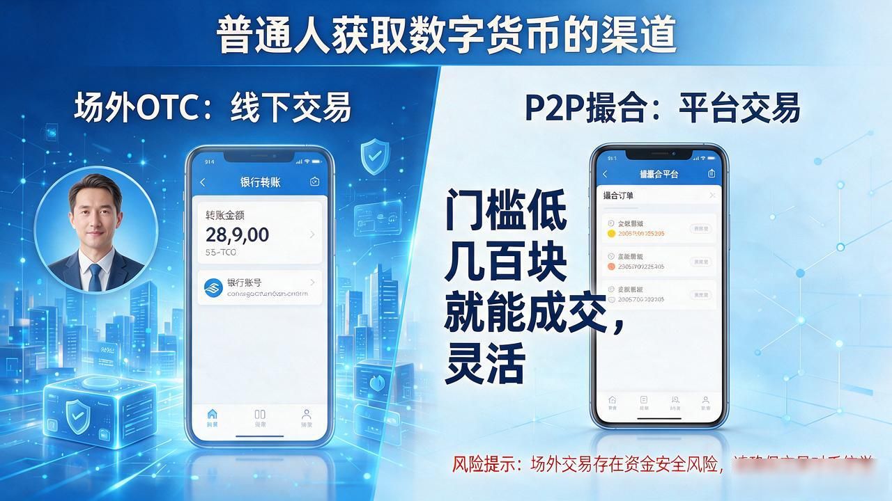 普通人想弄数字货币，到底在哪可以弄到？几条真实渠道给你捋清楚
