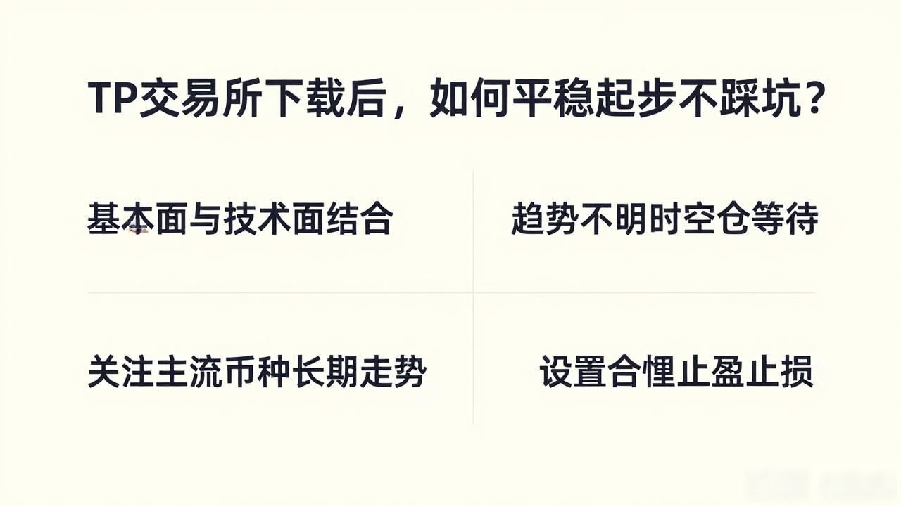 TP交易所下载后，如何平稳起步不踩坑？