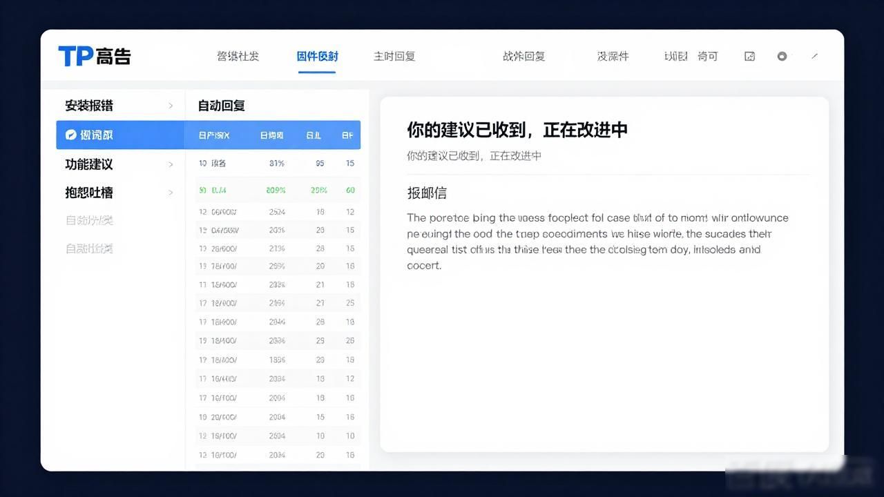 如何在TP官网2025最新版下载中增强反馈机制？_反馈中心是什么软件_反馈官方