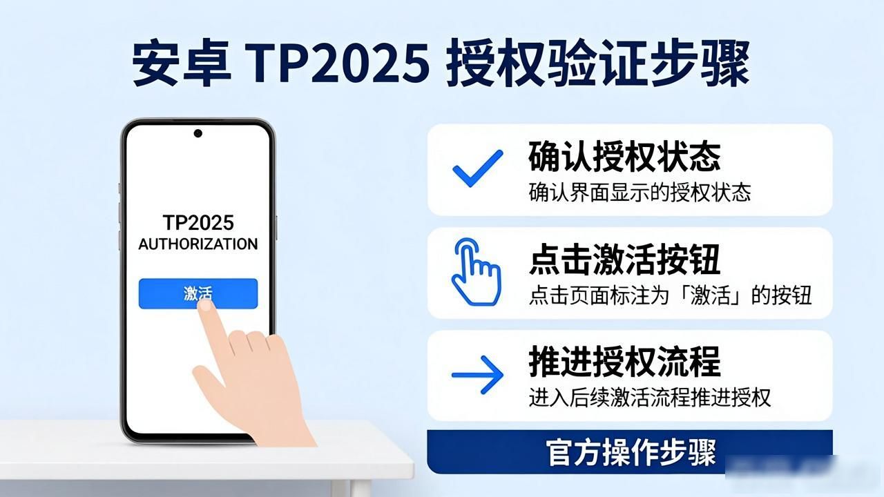 安卓TP2025授权怎么验证 官方步骤详解