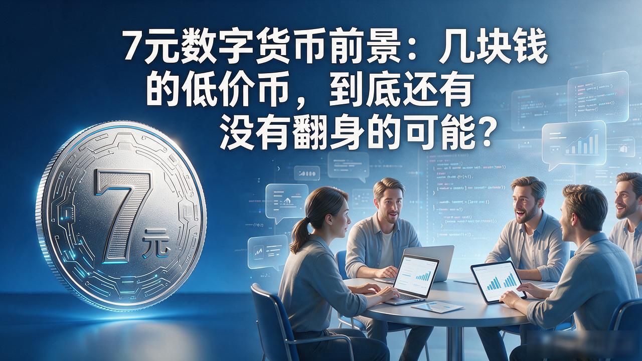 7元数字货币前景：几块钱的低价币，到底还有没有翻身的可能