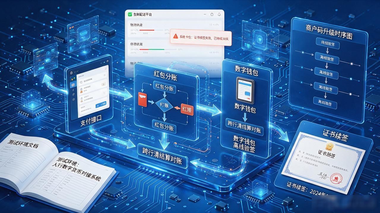 人行数字货币合作怎么接，企业商户落地前必须搞懂的几件事