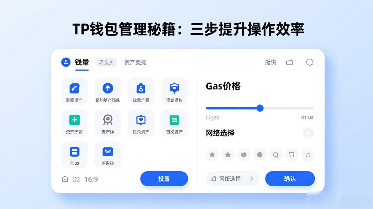 TP钱包管理秘籍：三步提升操作效率