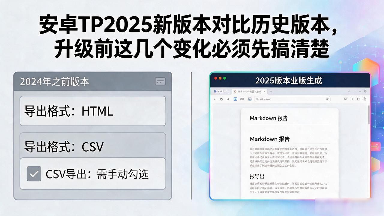 安卓TP2025新版本对比分析历史版本_安卓TP测试2025版执行引擎调度逻辑变化_安卓TP测试2025版对比2023和2024版本