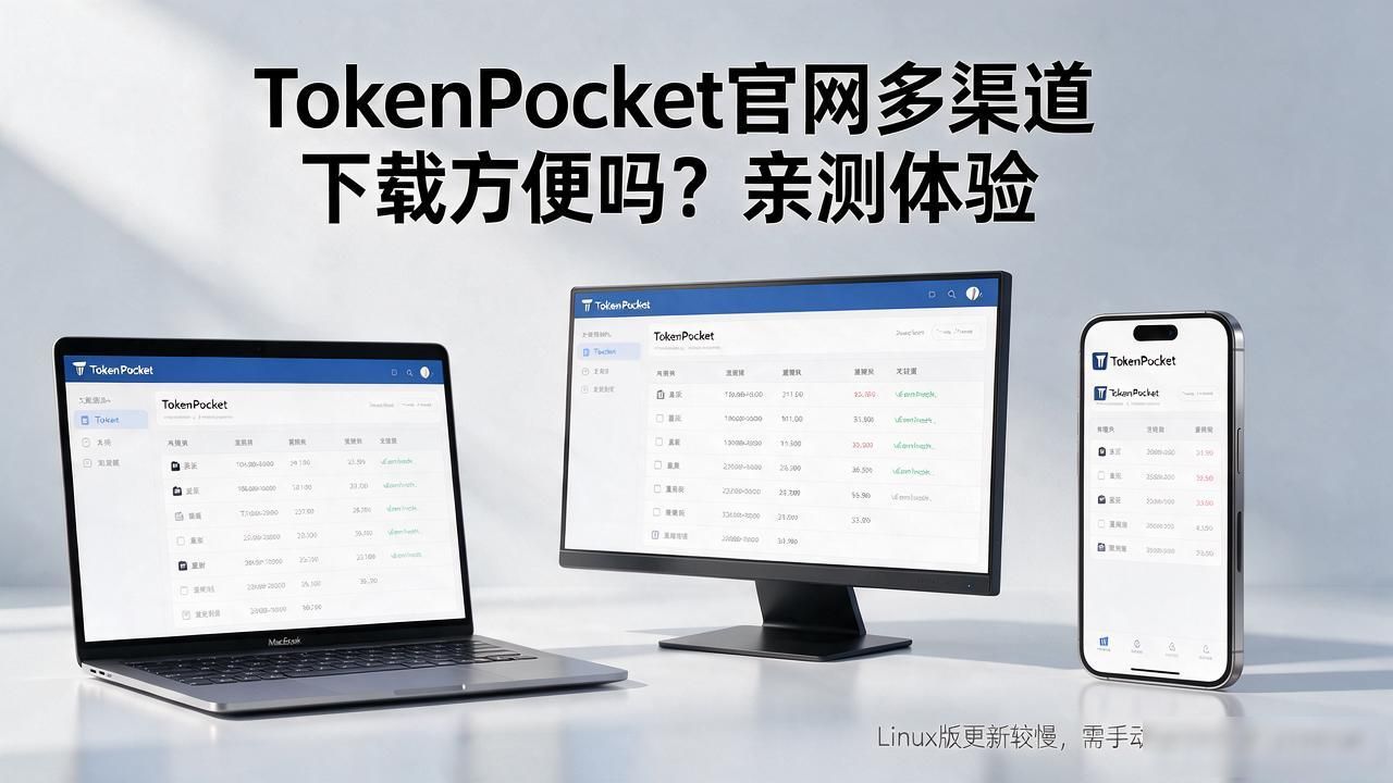 TokenPocket官网多渠道下载方便吗？亲测体验