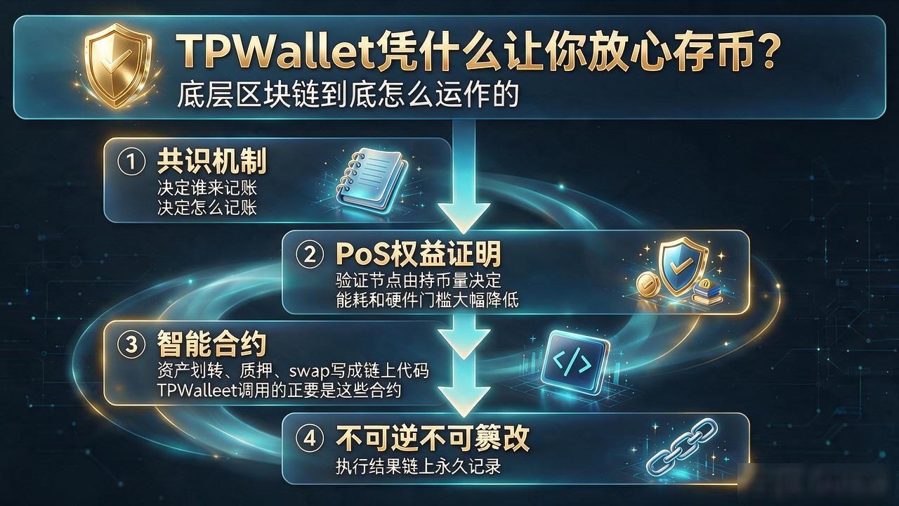 TPWallet凭什么让你放心存币？底层区块链到底怎么运作的