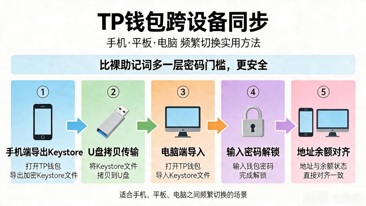 TP官方钱包在不同设备间同步，手机电脑切换实用方法