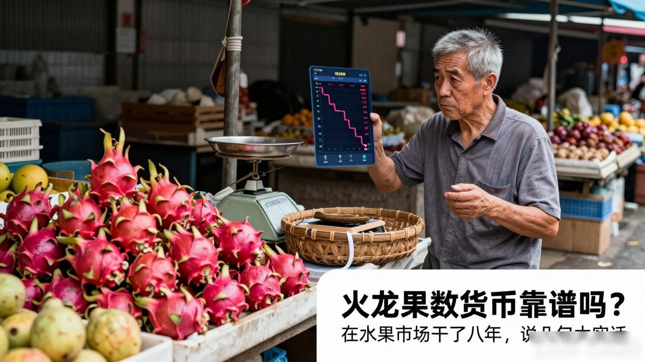 火龙果数字货币靠谱吗？在水果市场干了八年，说几句大实话