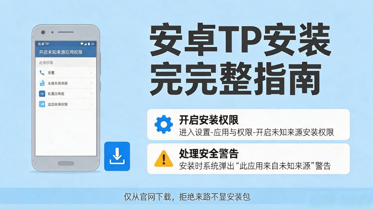 安卓手机TP官网最新版下载安装完整指南