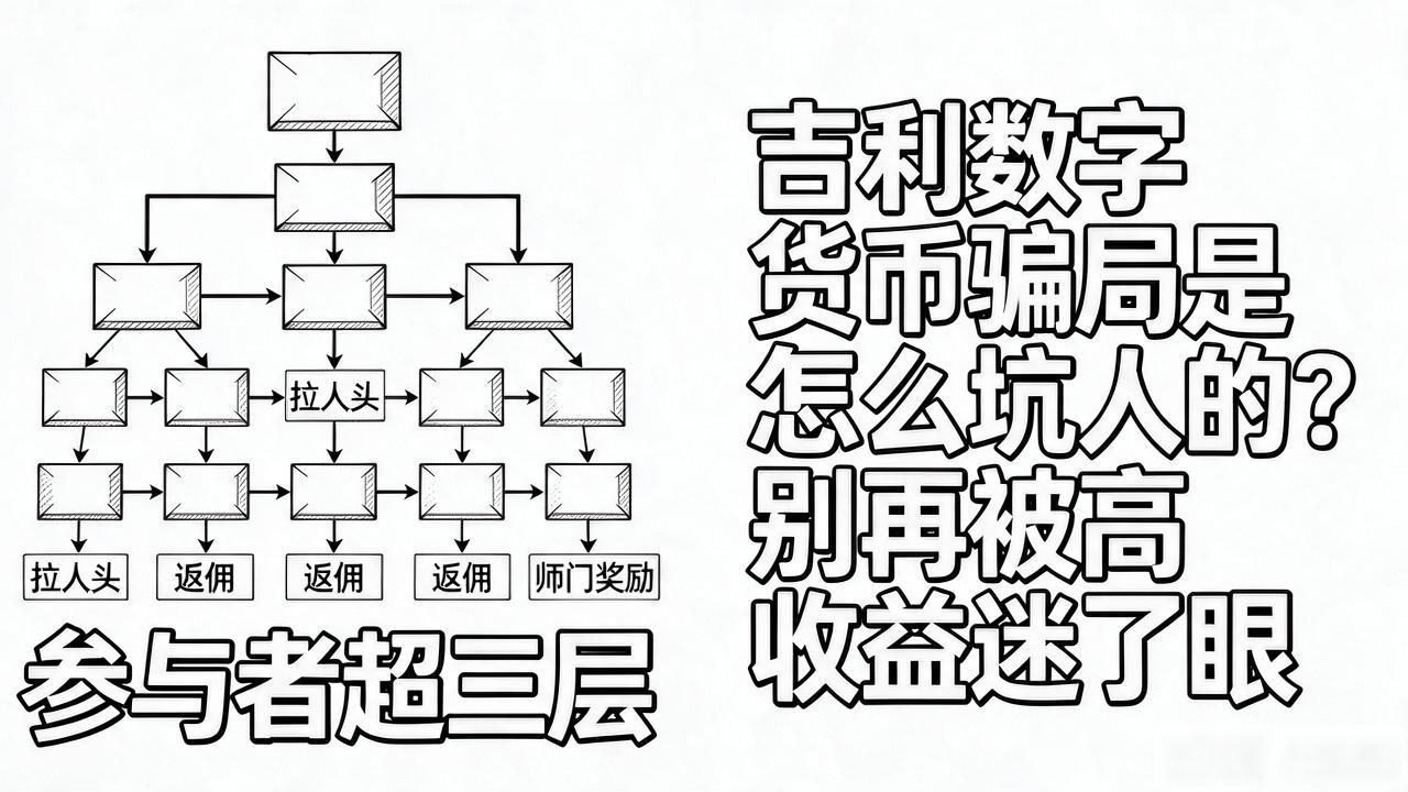 吉利数字货币骗局是怎么坑人的？别再被高收益迷了眼